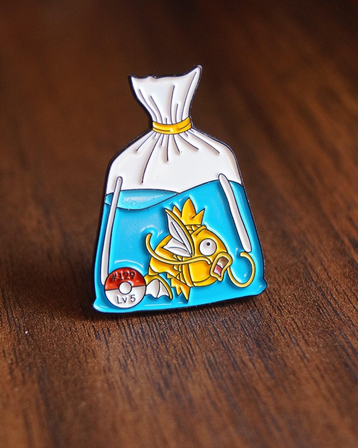 Shiny Magikarp Enamel Pin - Mr. Pins