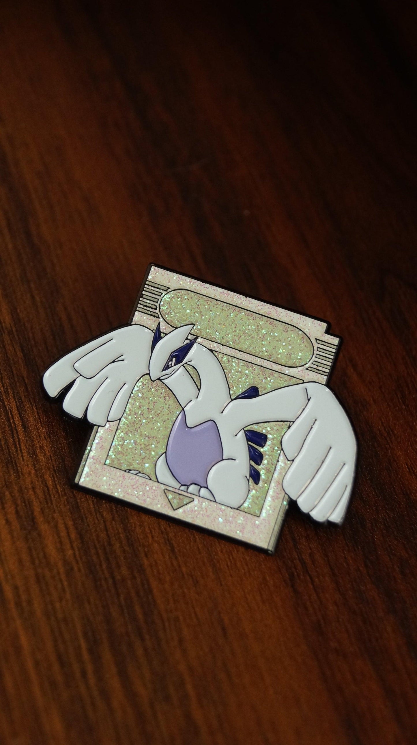 Silver Version Enamel Pin - Mr. Pins