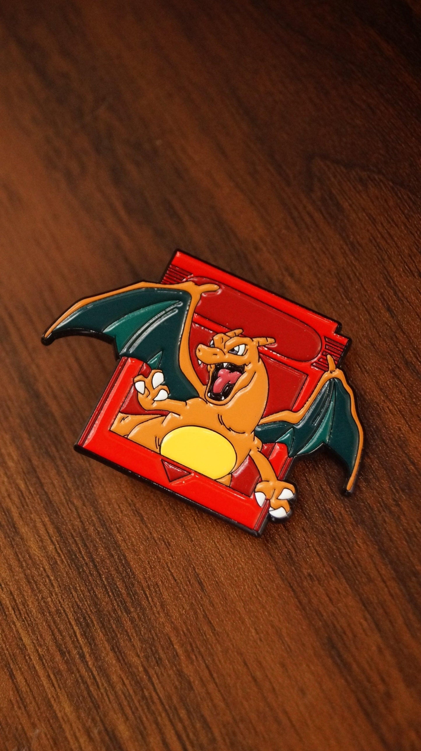 Red Version Enamel Pin - Mr. Pins