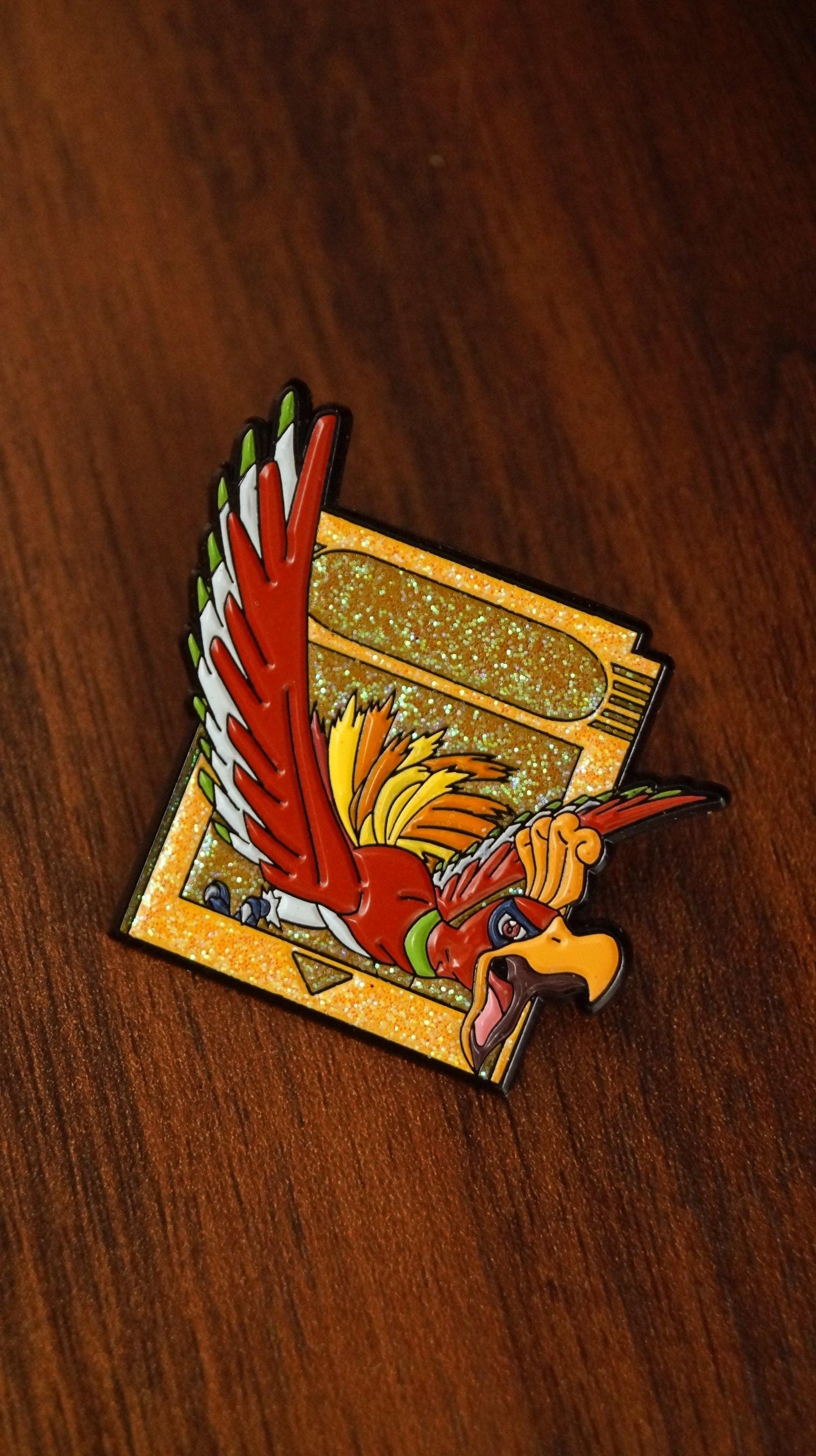 Gold Version Enamel Pin - Mr. Pins