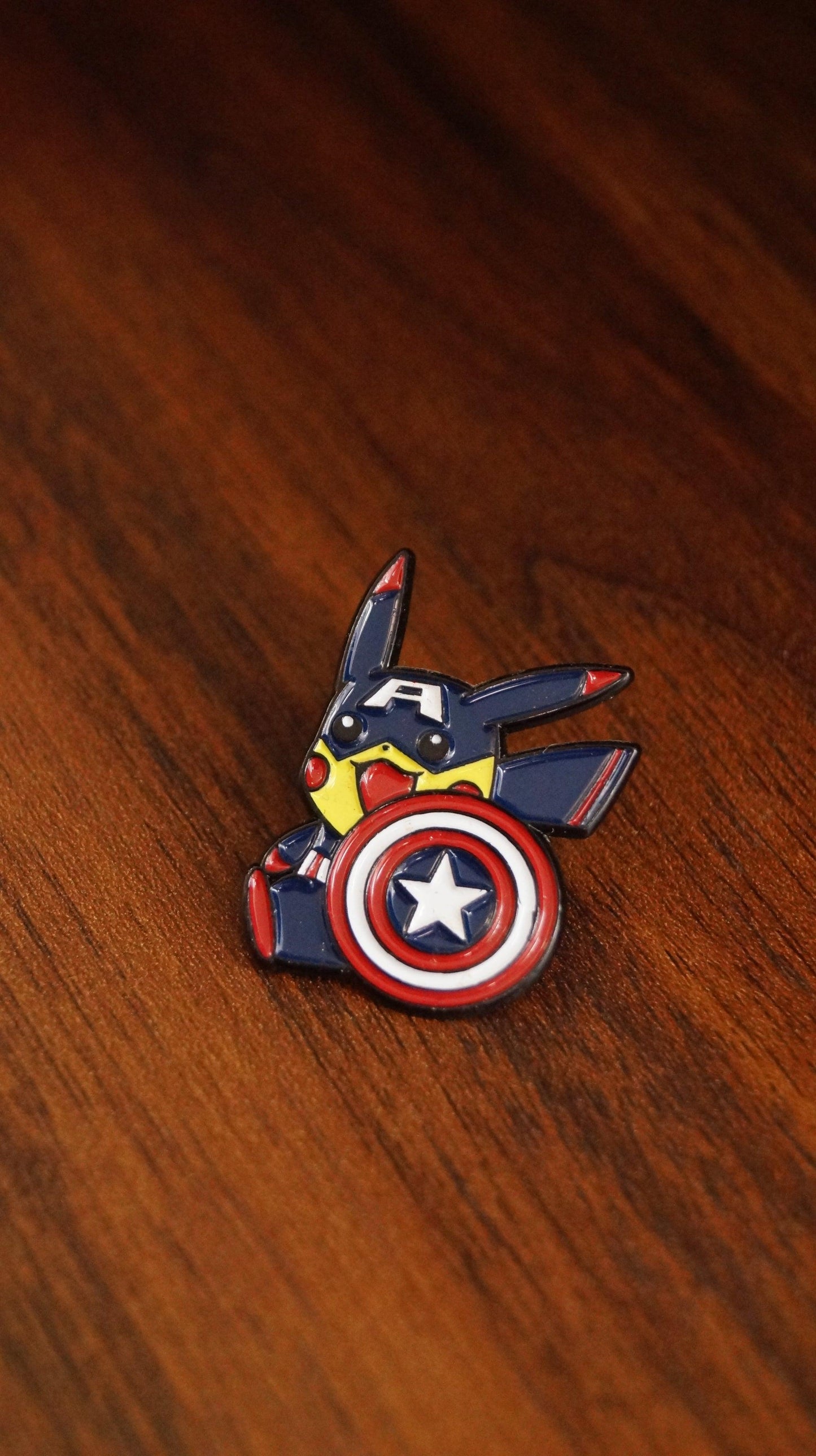 Captain Pika Enamel Pin - Mr. Pins
