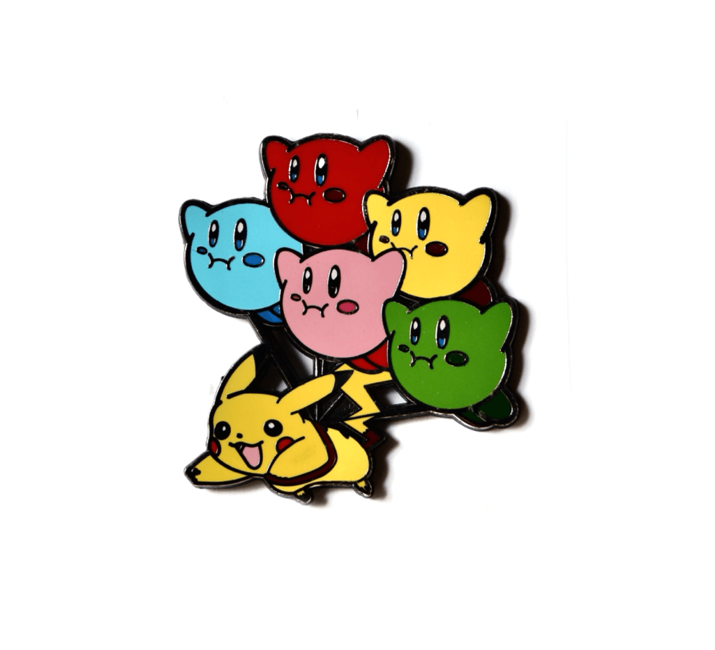 Kirby Balloon Enamel Pin - Mr. Pins