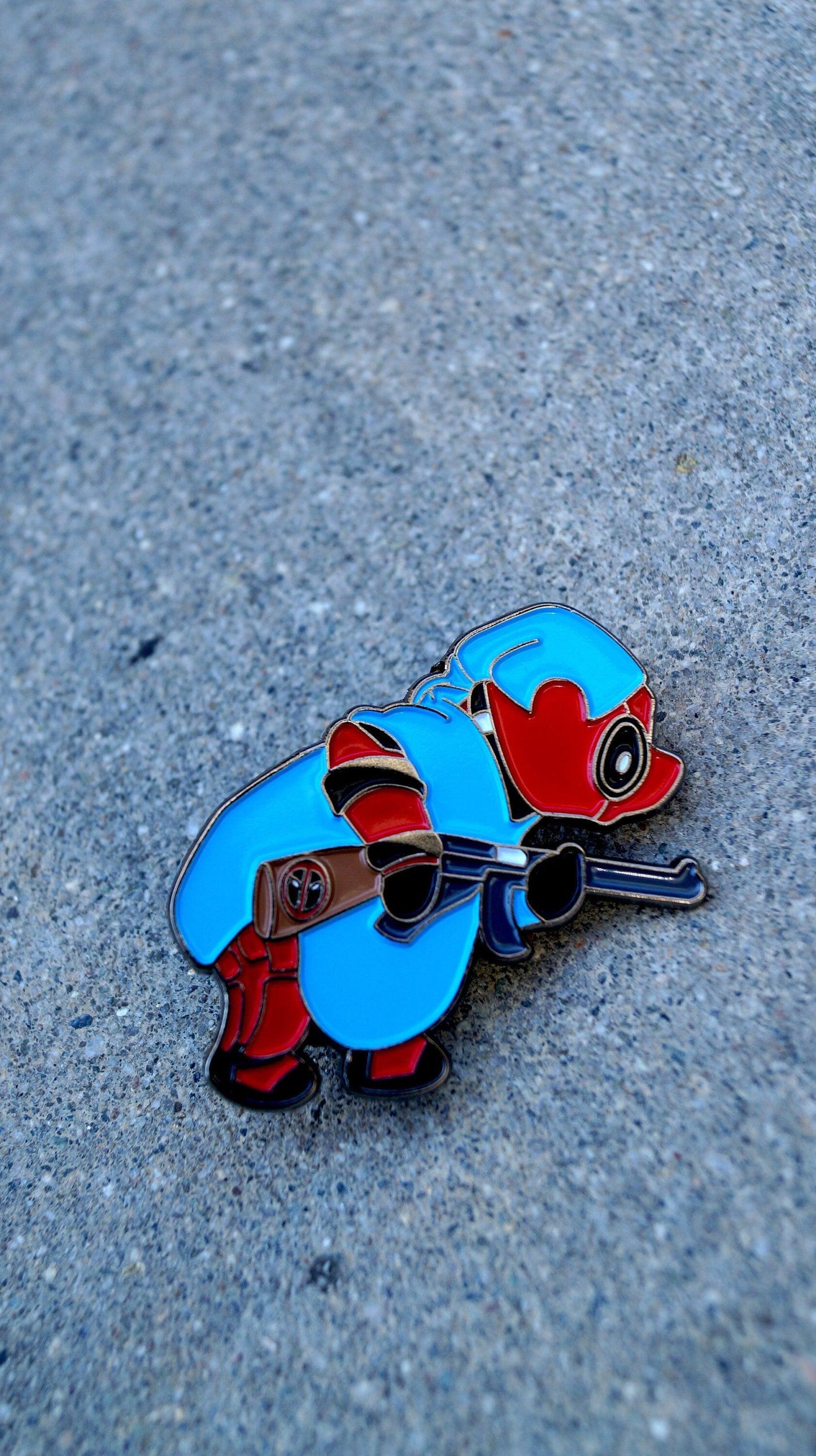 Winnie The DeadPooh Enamel Pin - Mr. Pins