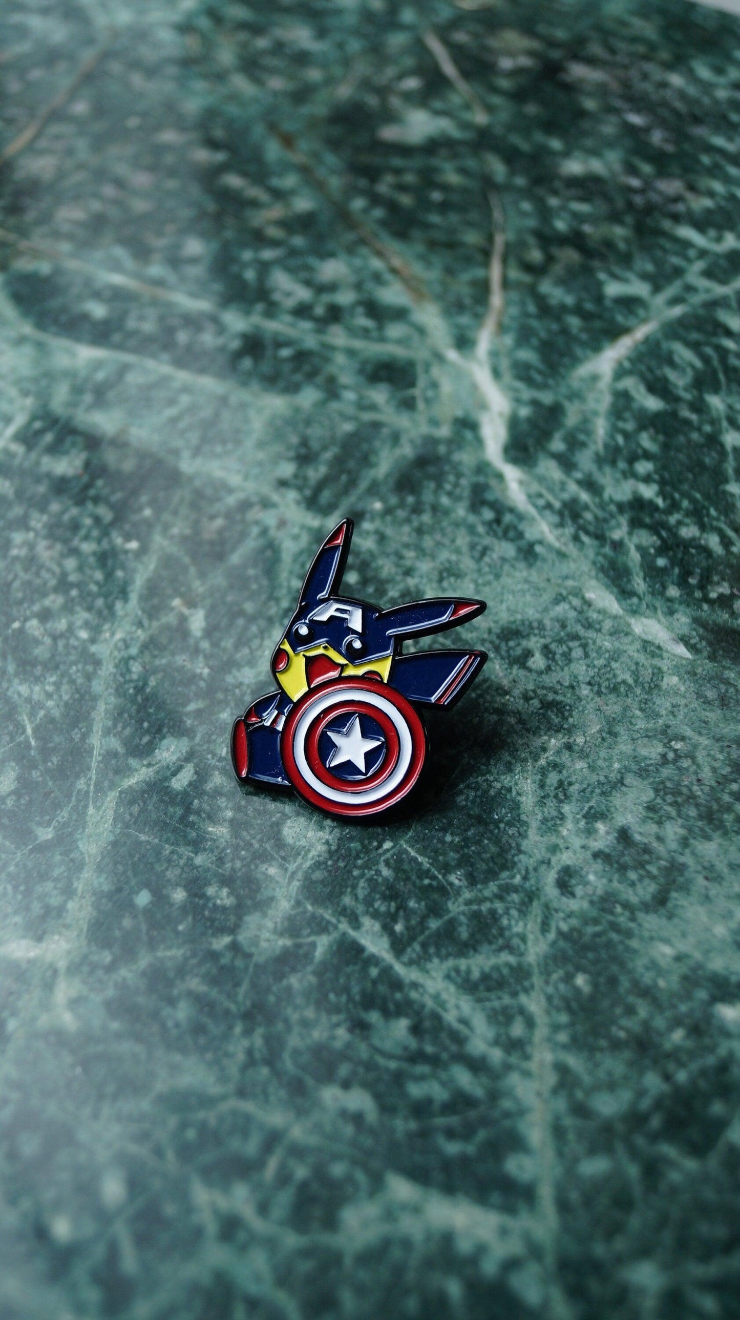 Captain Pika Enamel Pin - Mr. Pins