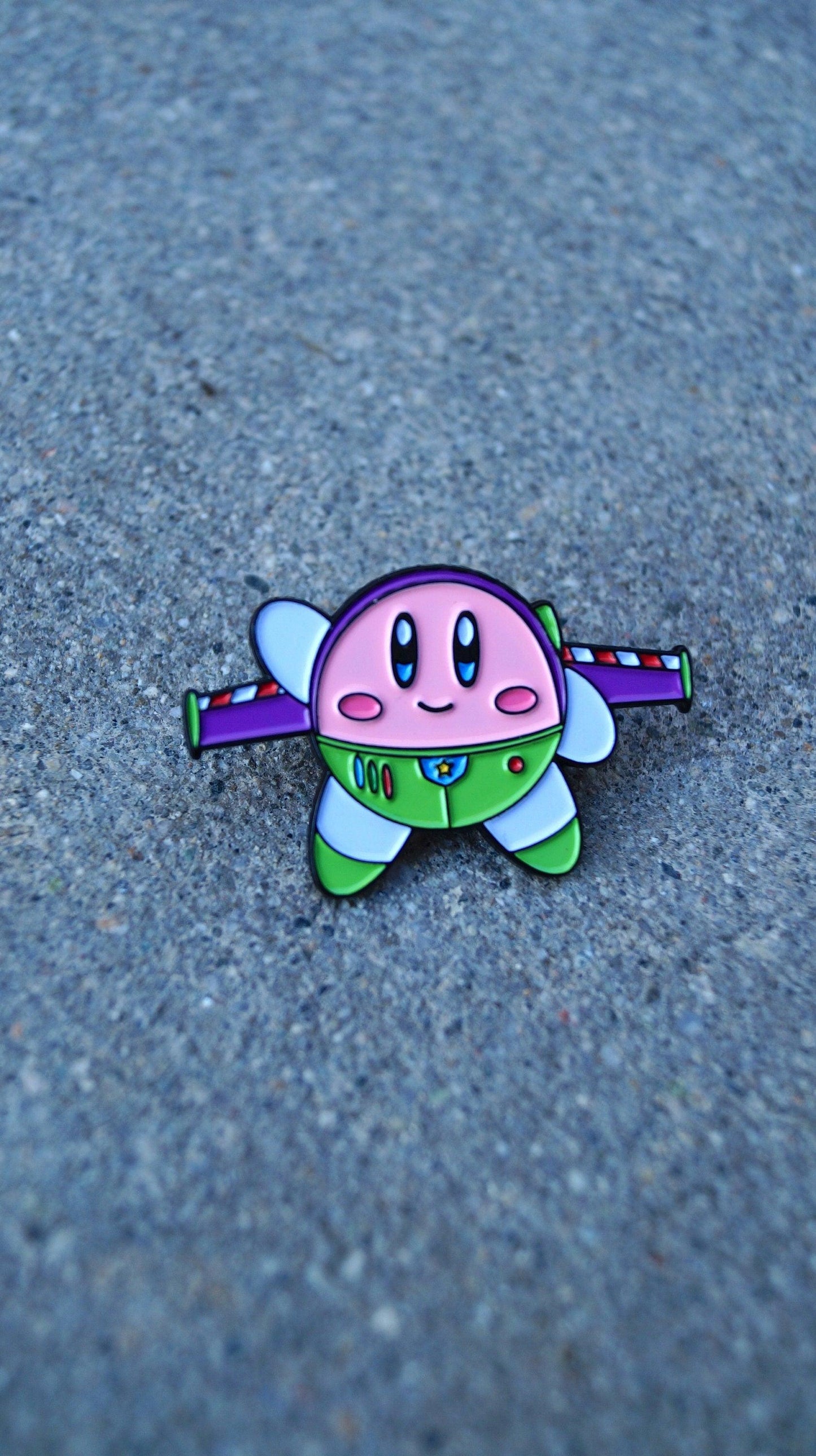 Kirby Lightyear Enamel Pin - Mr. Pins