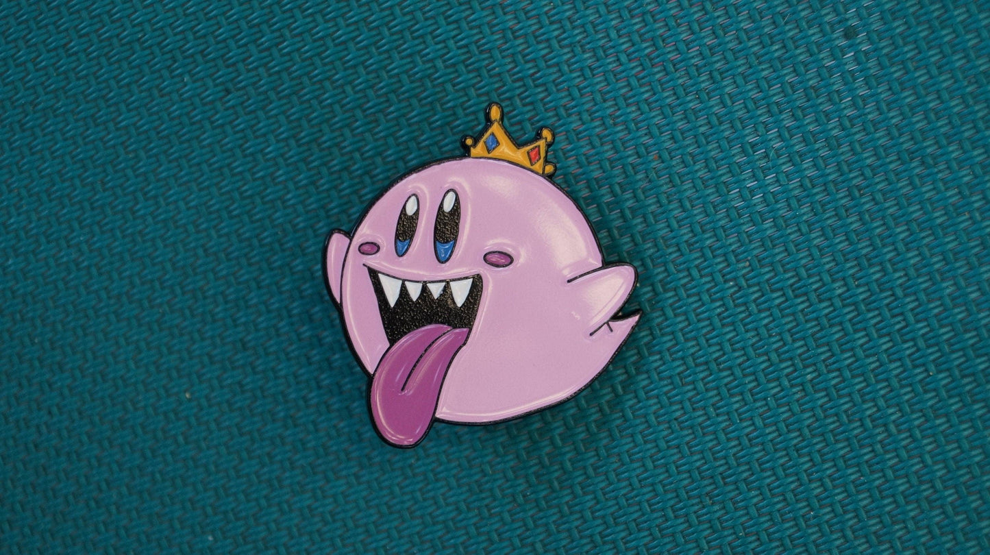Kirby x King Boo Enamel Pin - Mr. Pins