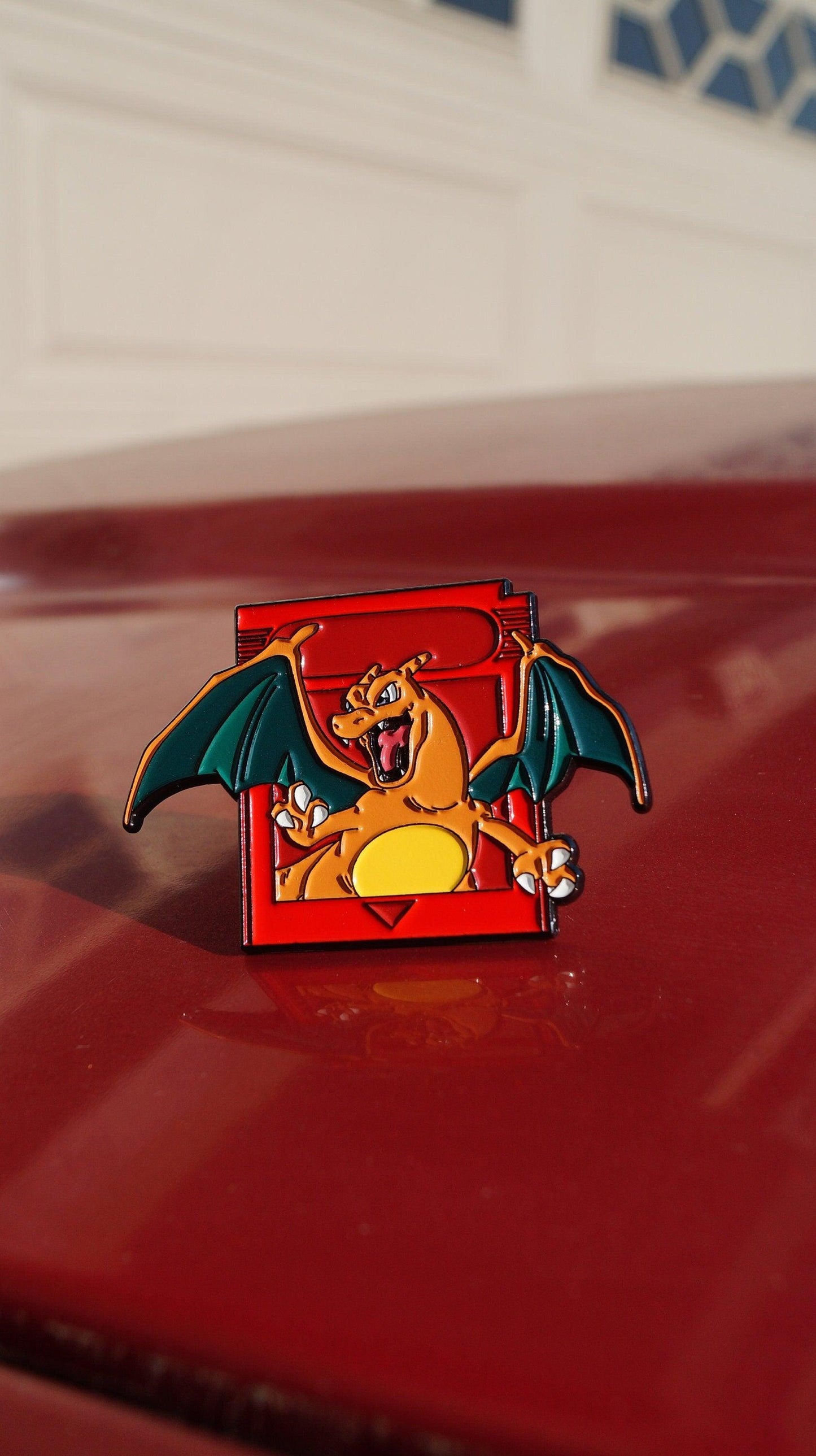 Red Version Enamel Pin - Mr. Pins