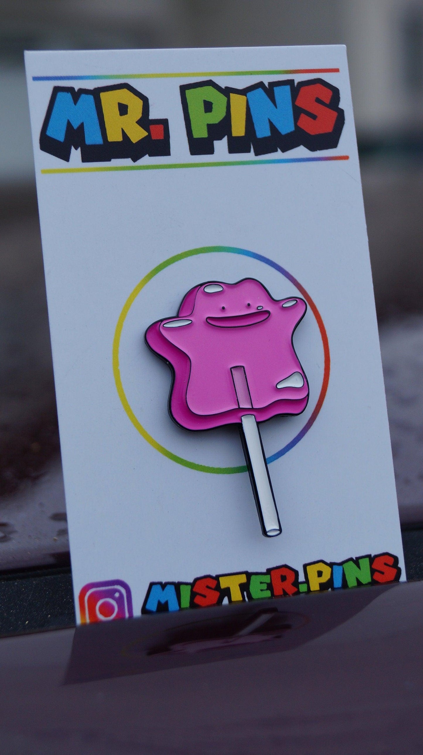 Dittopop Enamel Pin - Mr. Pins