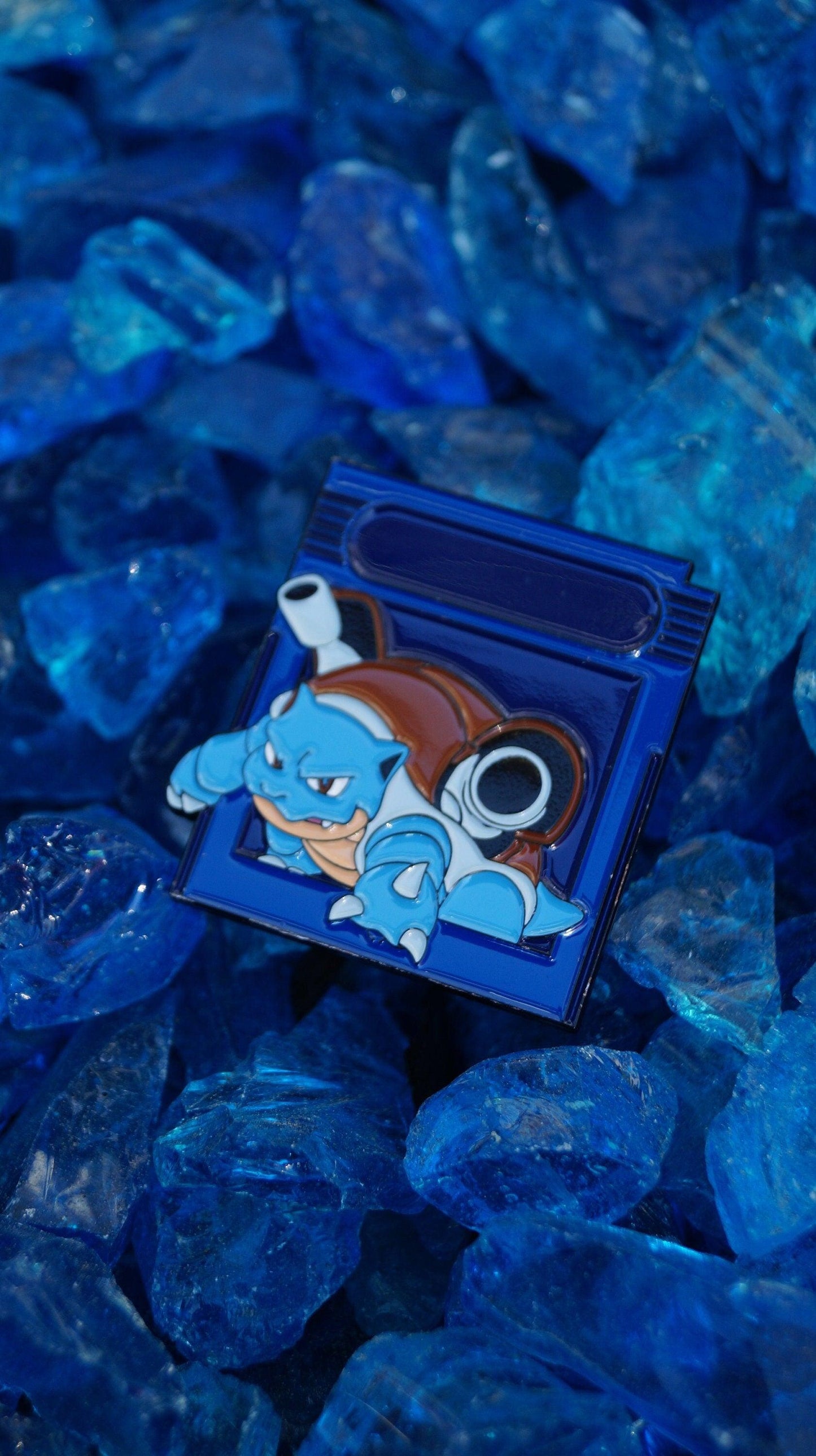 Blue Version Enamel Pin - Mr. Pins