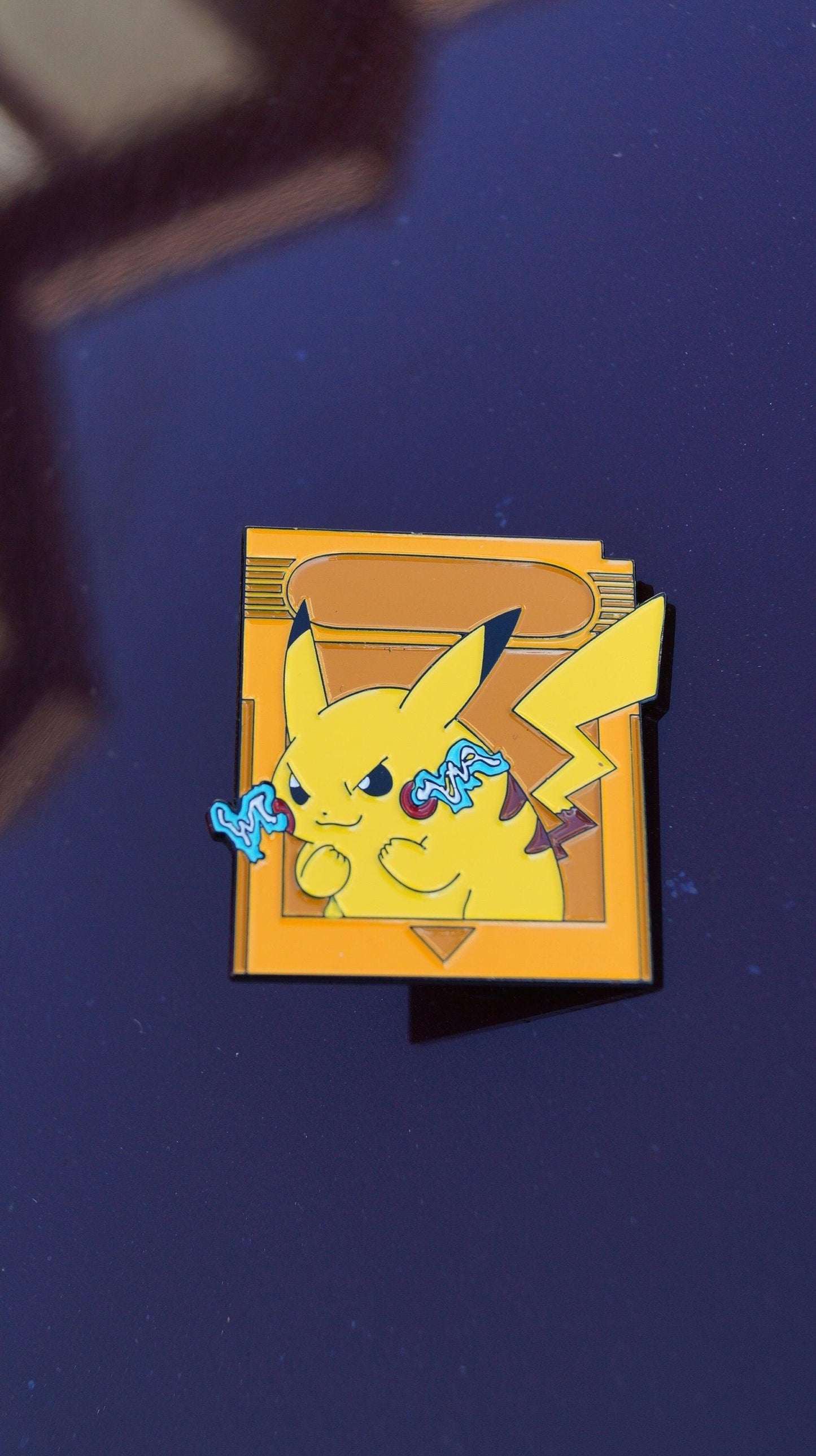 Yellow Version Enamel Pin - Mr. Pins