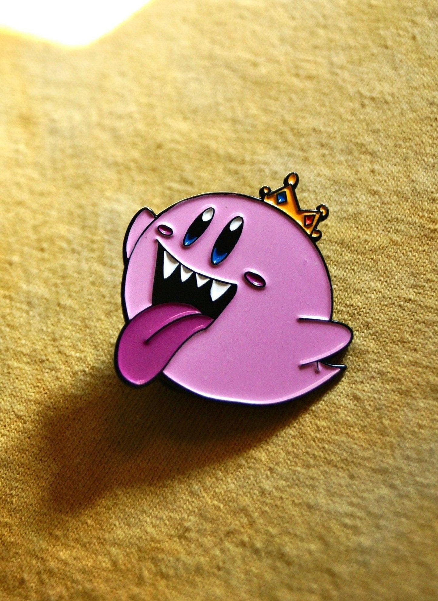 Kirby x King Boo Enamel Pin - Mr. Pins