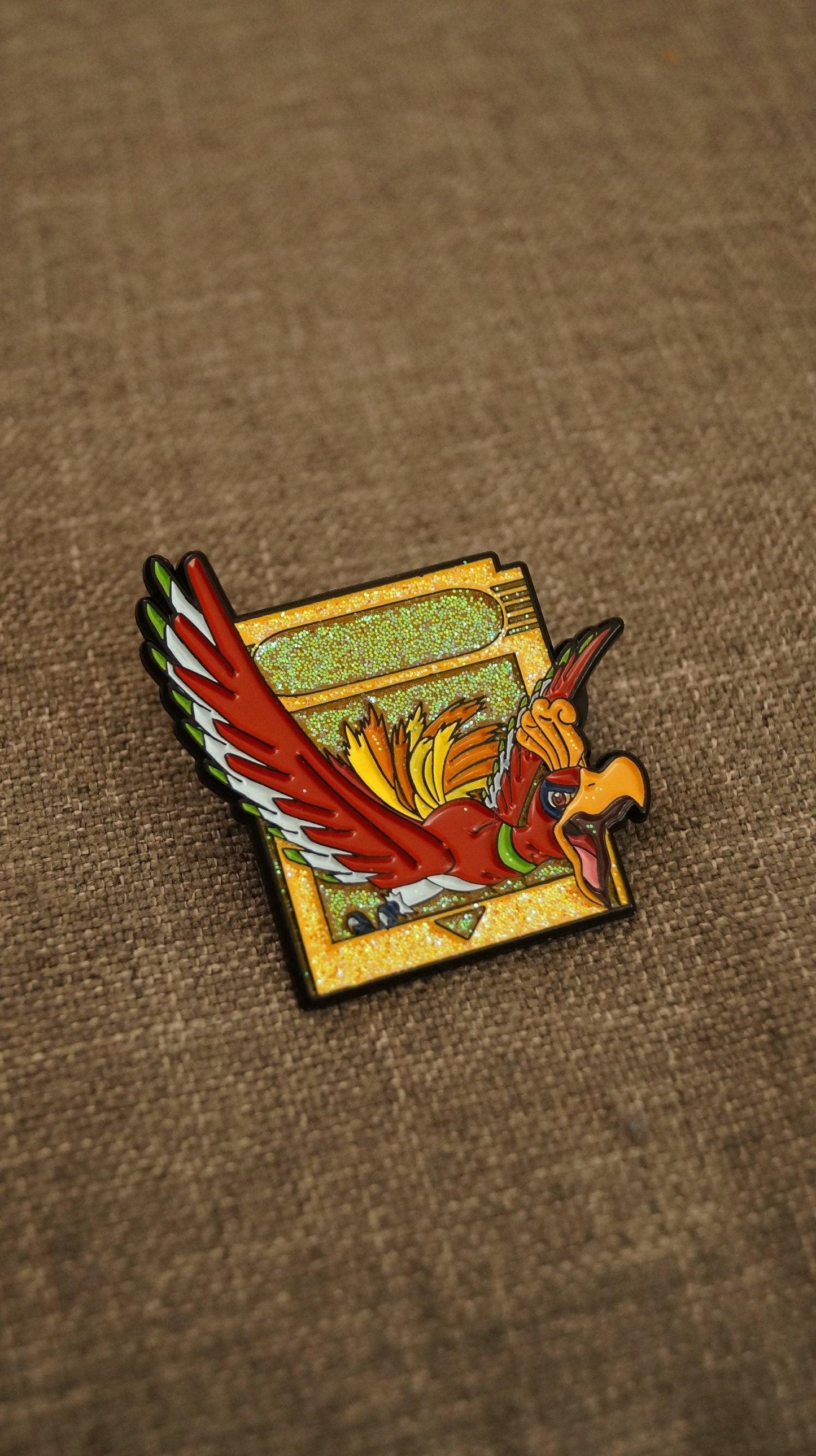 Gold Version Enamel Pin - Mr. Pins