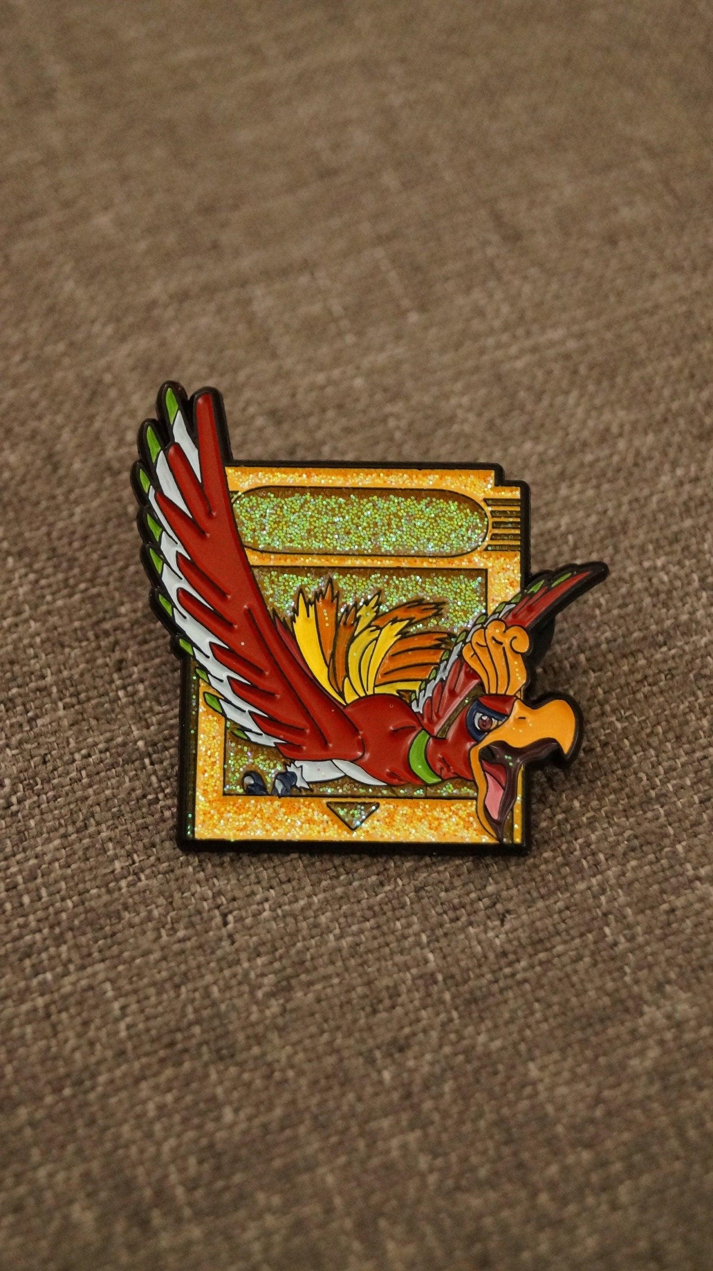 Gold Version Enamel Pin - Mr. Pins