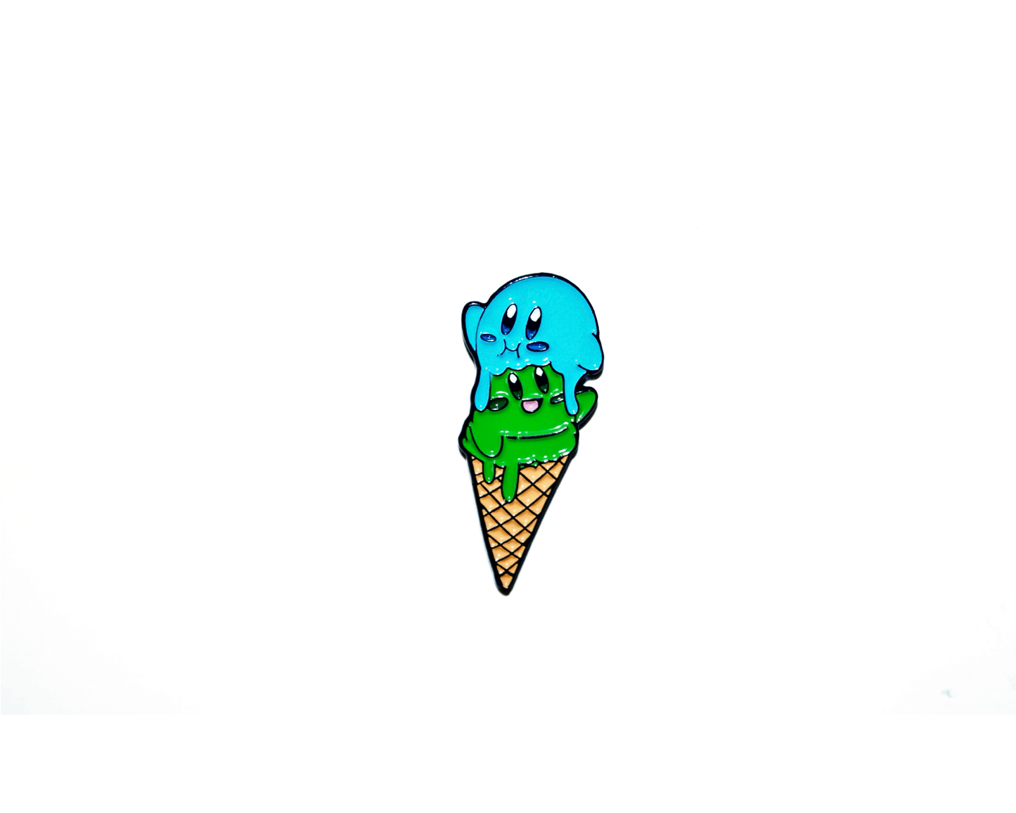 Ice Cream Kirby Enamel Pin - Mr. Pins