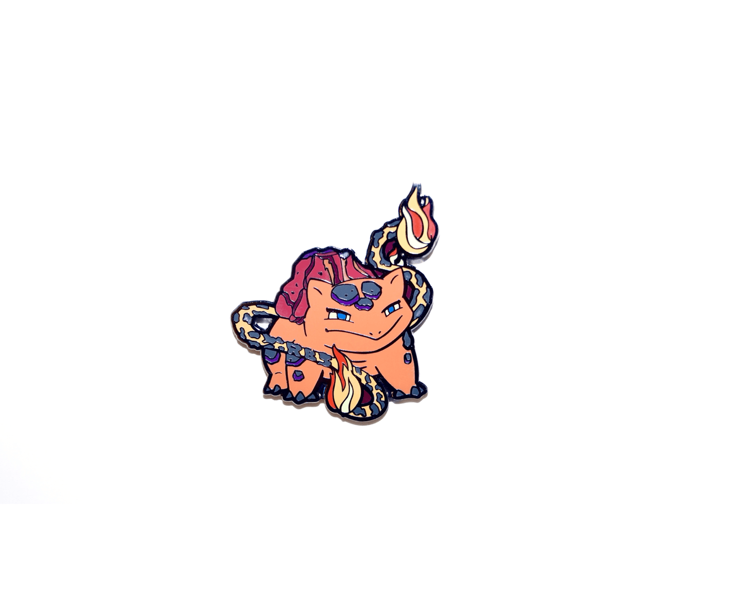 Lavasaur Enamel Pin - Mr. Pins