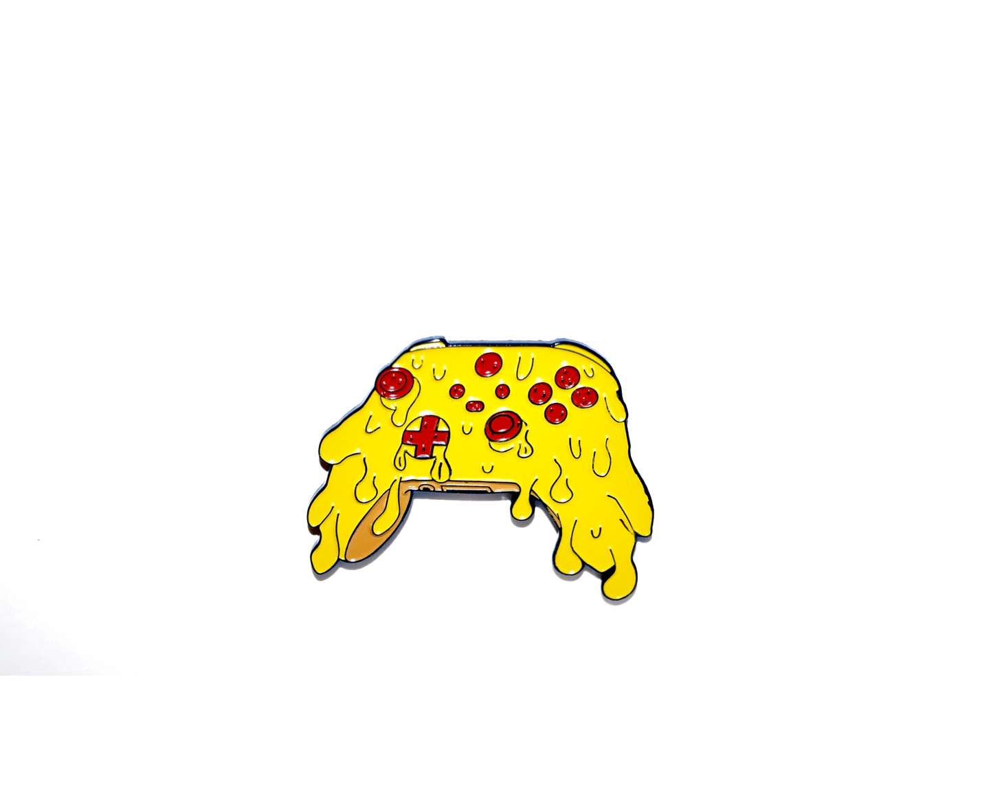 Pizza Controller Enamel Pin - Mr. Pins