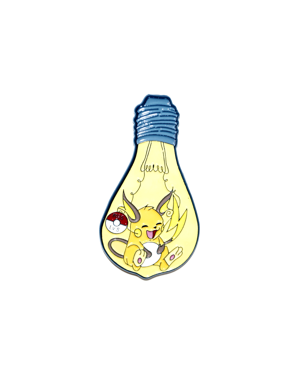 Raichu Bulb Enamel Pin - Mr. Pins