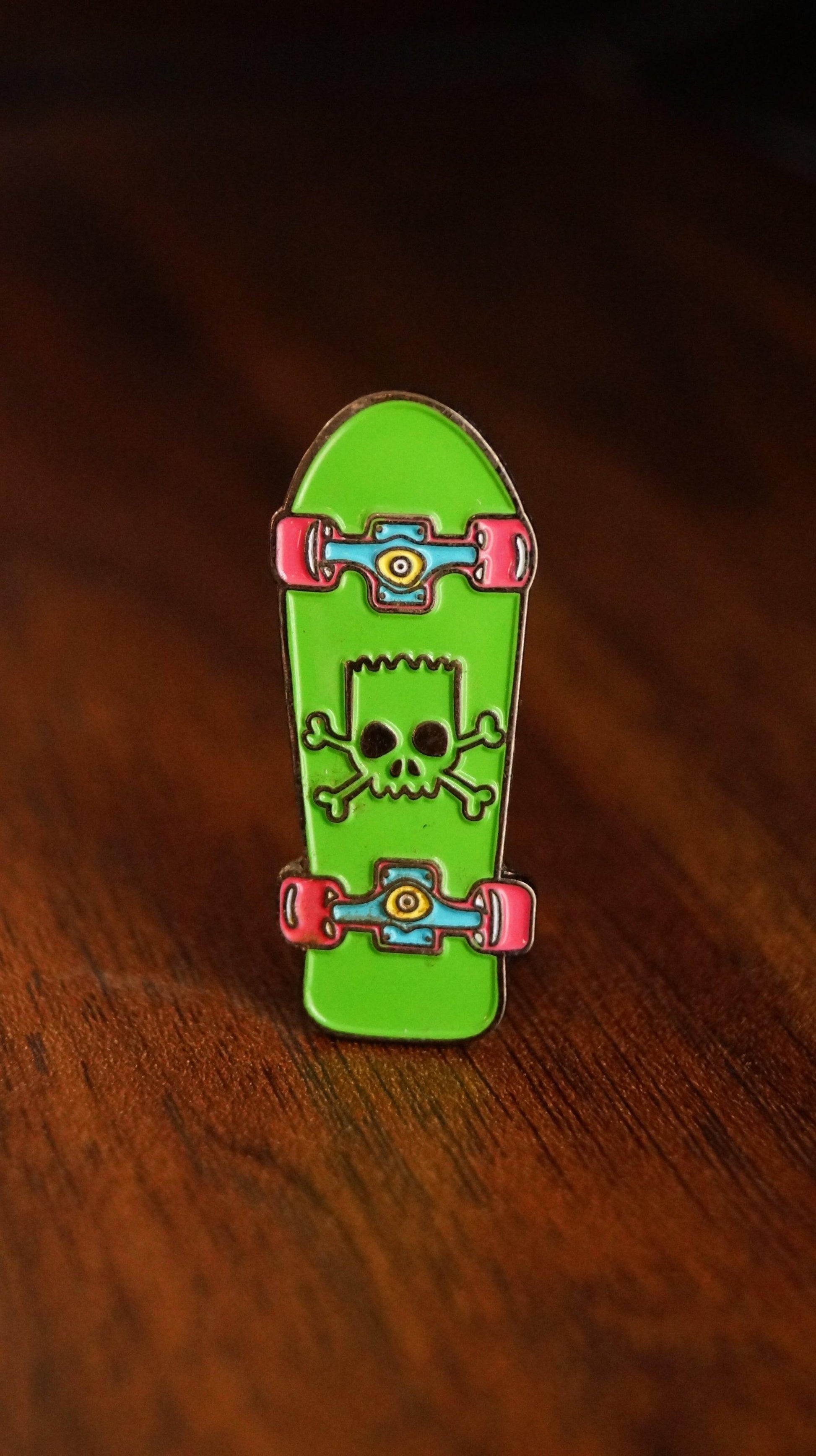 Bart Board Enamel Pin - Mr. Pins