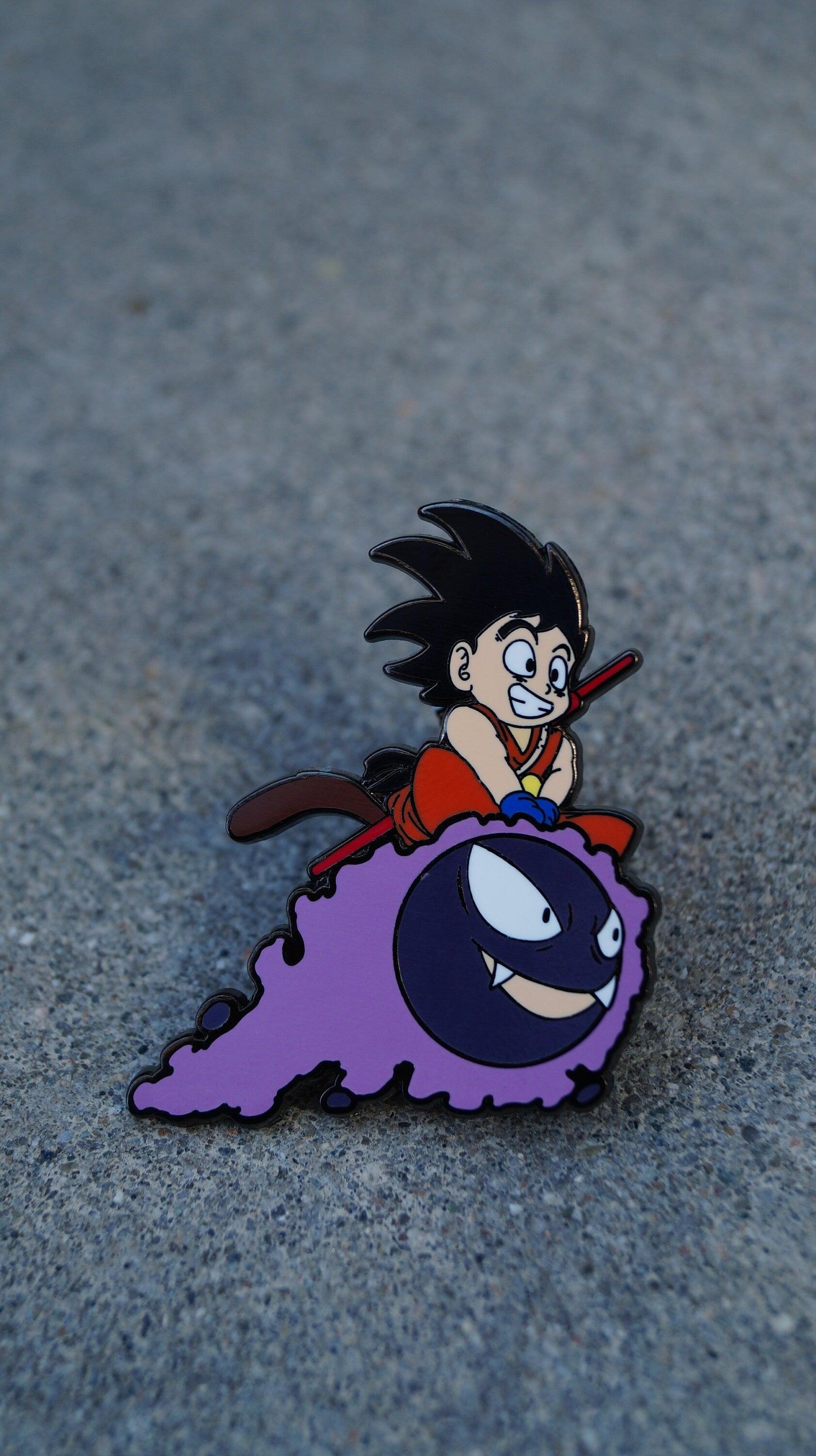 Goku x Gastly Enamel Pin - Mr. Pins