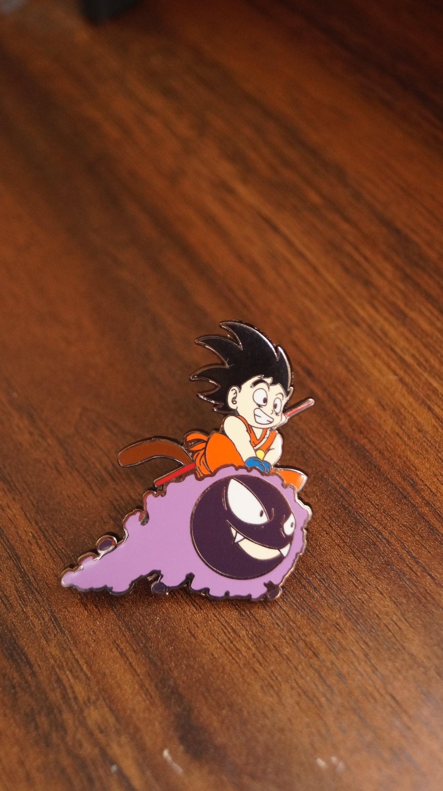 Goku x Gastly Enamel Pin - Mr. Pins