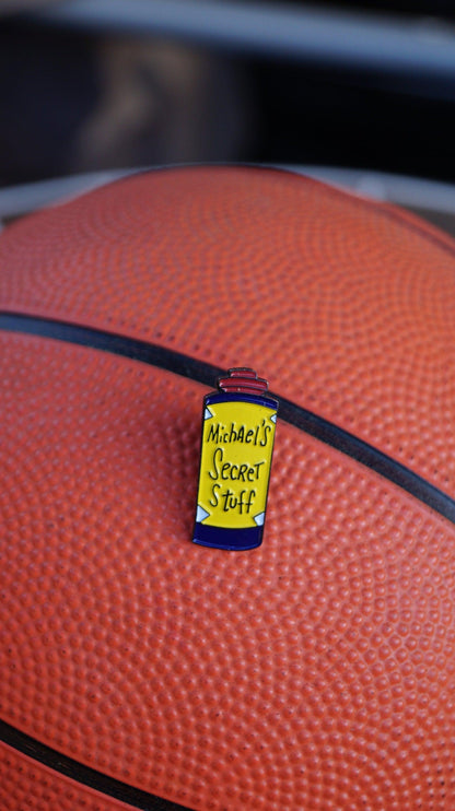 Michael's Secret Stuff Enamel Pin - Mr. Pins