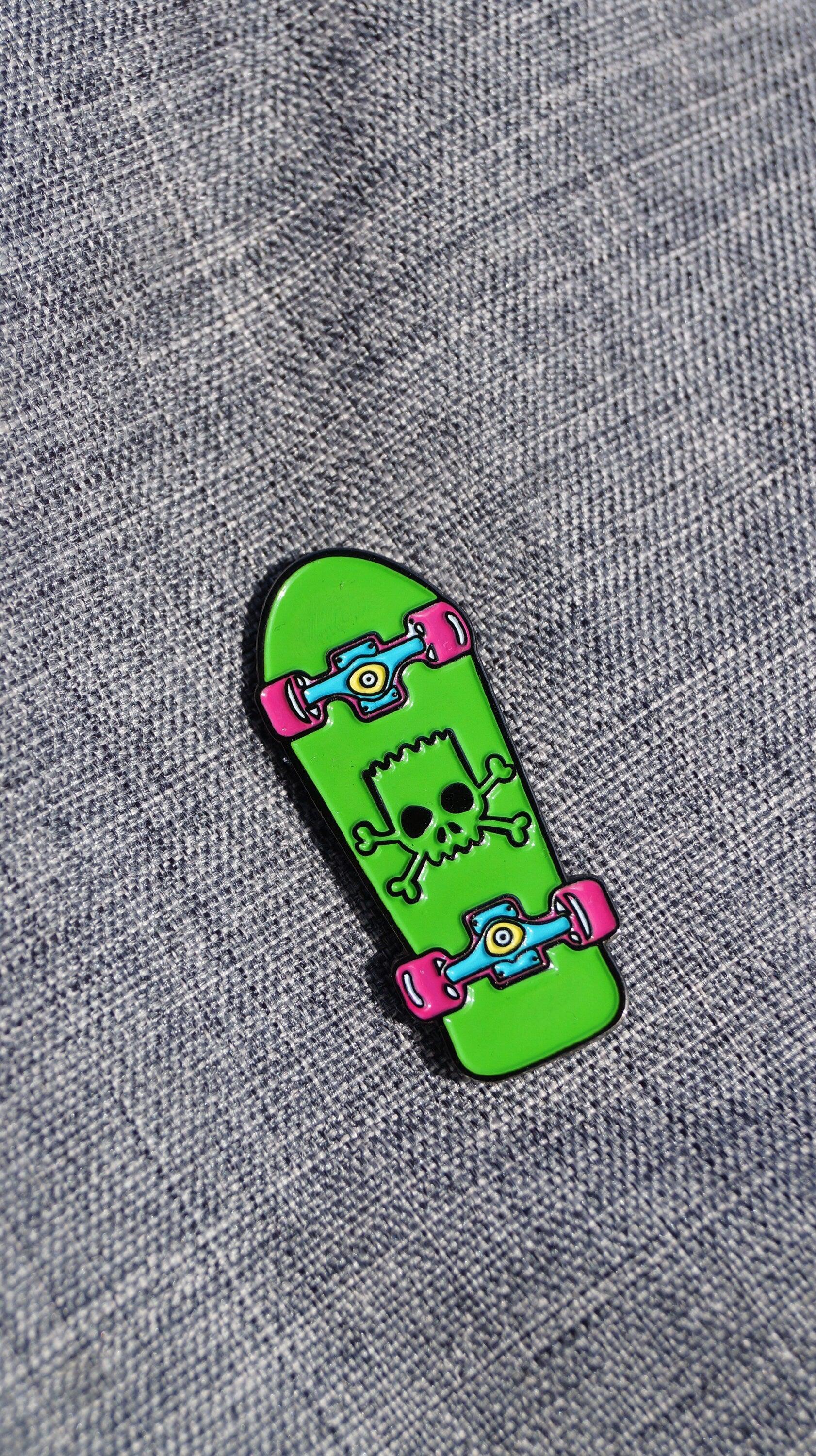 Bart Board Enamel Pin - Mr. Pins