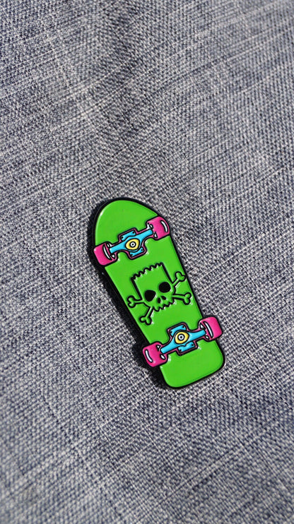 Bart Board Enamel Pin - Mr. Pins