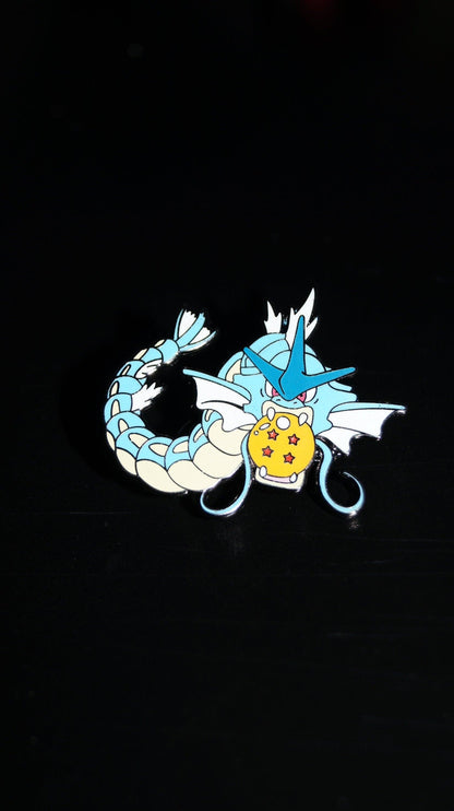 Gyarados Dragonball Enamel Pin - Mr. Pins