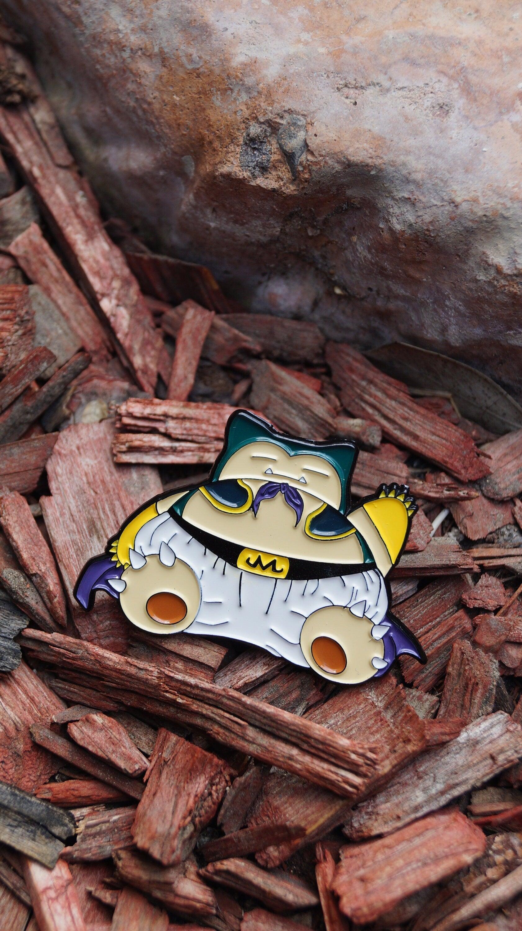 Snorlax Buu Enamel Pin - Mr. Pins