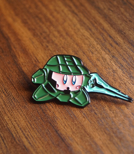 Kirby x Master Chief Enamel Pin - Mr. Pins